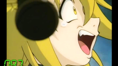 Young and beautiful teens in hentai cartoon