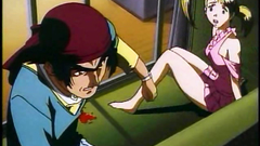 Creepy hentai cartoon with sexy girls and weird guys