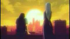 Ugly creatures and sexy girls in hentai cartoon