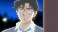 Tied up blonde can't move and guy don't know what to do