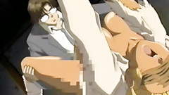 Bondaged babe gets deeply fucked in her mouth and pussy