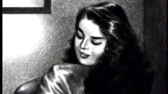 Face sitting adventures in BDSM black and white cartoon