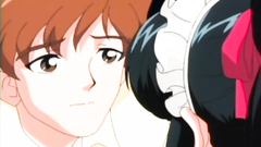 Busty hentai maid pleases her master with her holes