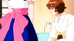 Busty hentai maid pleases her master with her holes