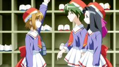 Don't be afraid of this scary monsters, you little sexy girl!