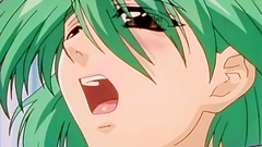 Sweet babe with green hair gets hardcore drilled