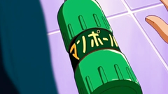 Redhead teen tastes cock on the restroom's floor