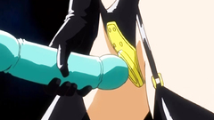 Strapon fuck for naked busty redhead babe