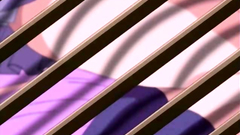 Sexy and innocent-looking girls in hentai cartoon