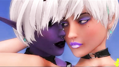 Best fantasy 3d threesome fuck you've ever seen!