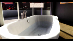 3D brunette with huge dick fucks her lover