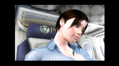 Girl with big tits and cock gets sucked by blonde slut