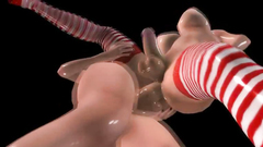 Horny 3d whores can't live without pounding