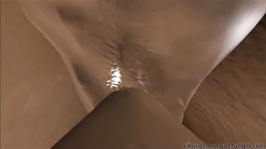 This futanari babe has really massive cock