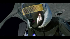 Futanari robot bangs female babe in all her holes