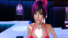 Futanari fuck in the strip bar - 3d cartoon porn