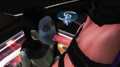 Space fuck with futanari chicks on the spaceship