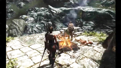 Fantasy fuck between busty babes with big cocks