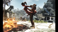 Big breasted futanari fuck in fantasy cartoon