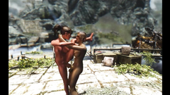 Big breasted futanari fuck in fantasy cartoon