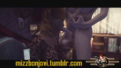 Hot girls with big tits and big cocks having fun