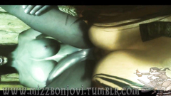 Night elfs with big cocks and nice tits fuck each other