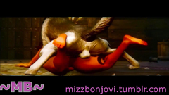 Passionate 3d fuck in hardcore futanari cartoon