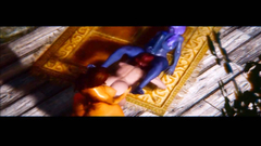 Elf babe with big dick and tits rides hard cock