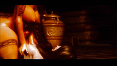 Elf babe with big dick and tits rides hard cock