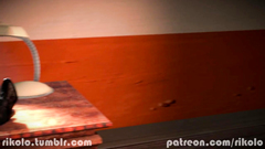 Prison threesome fuck in 3d futanari cartoon