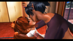 Big breasted 3d girls in nice futanari cartoon