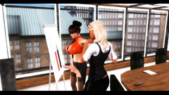 Naked 3d babes getiing drilled in futanari xxx toon