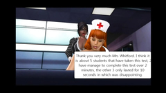 Handsome abbes with big tits in 3d futanari fuck toon