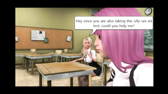 Handsome abbes with big tits in 3d futanari fuck toon