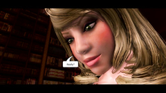 Handsome blonde babe gets fucked by her friend shemale