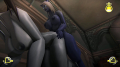 Night elfs and demonic babes with big cocks