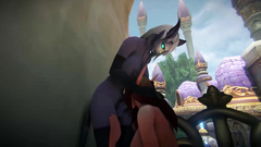 Hor babes from World of Warcraft fuck each other