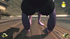 Outdoor fuck between horny night elves