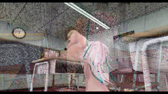 Shemale 3d fuck for naked blonde in the classroom