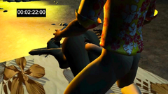 Beach fuck with young and sexy naked babe