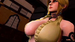 Big breasted 3D babes knows what to do with cock