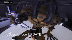 Futuristic monster fuck between robots and aliens