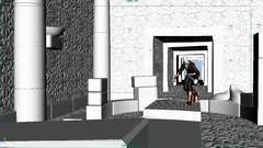 Skinny chick with long legs and big tits rides dude