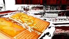 Female monster with big cock fucks sexy brunette