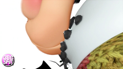 Horny snowman bangs naked slutty 3d babe