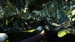 Cock hungry furry babe fucks dude in the jungles