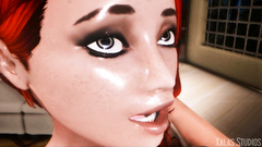 Big breasted shemales fuck in 3d cartoon