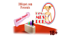 Handsome 3d blonde deep throating big cock