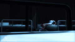 Weird monster fuck at night in the hospital