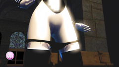 Sexy and half-naked 3d nun in xxx cartoon